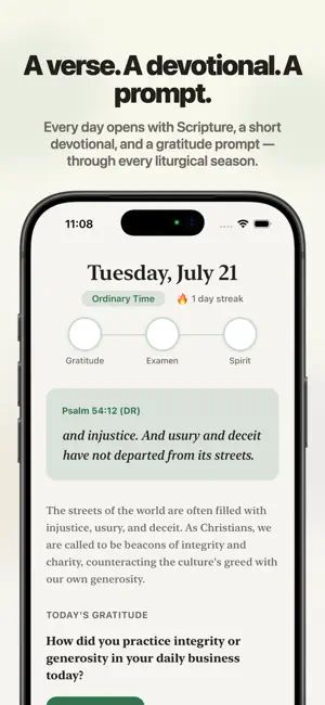 Daily Grace: Catholic Journal screenshot 1