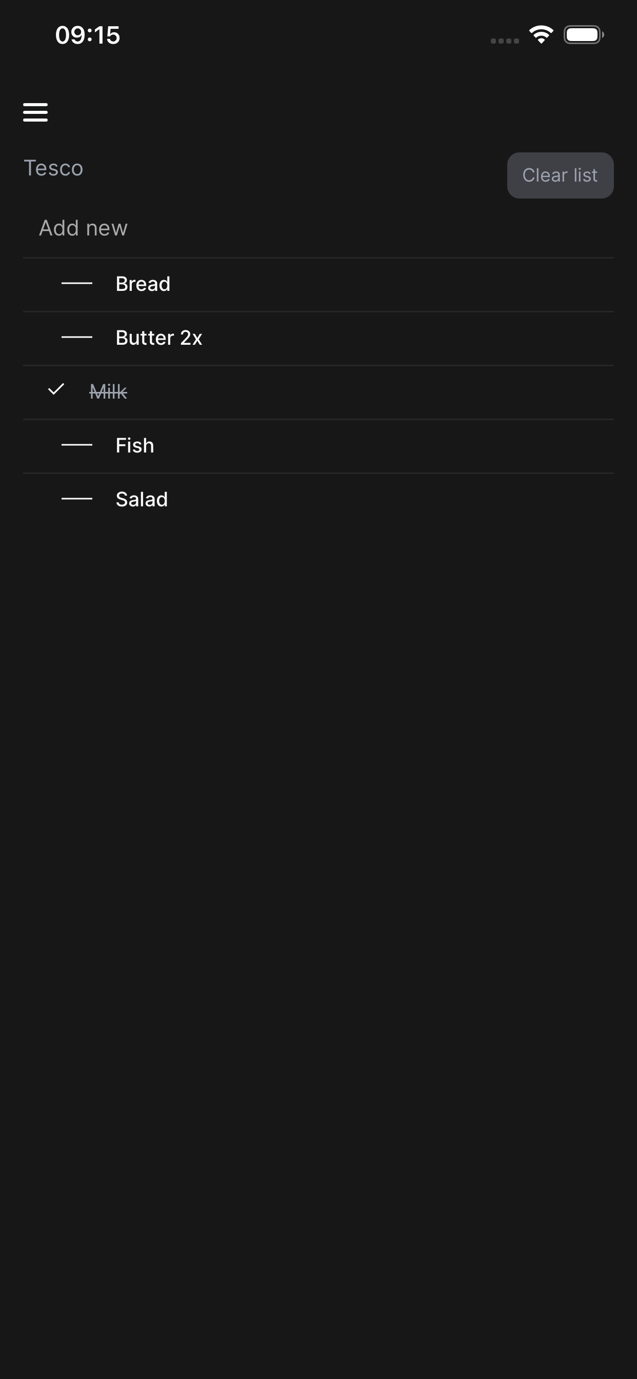 Shoppy-List screenshot 5