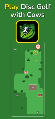 Disc Golf with Cows - Frisbee screenshot 1