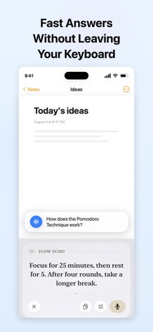 Flow Keyboard: AI Voice Typing Screenshot 8 of 9