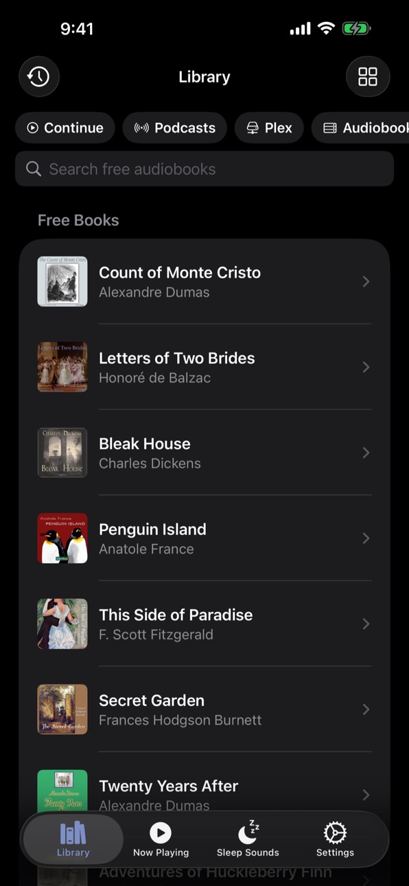 iPhone screenshot
