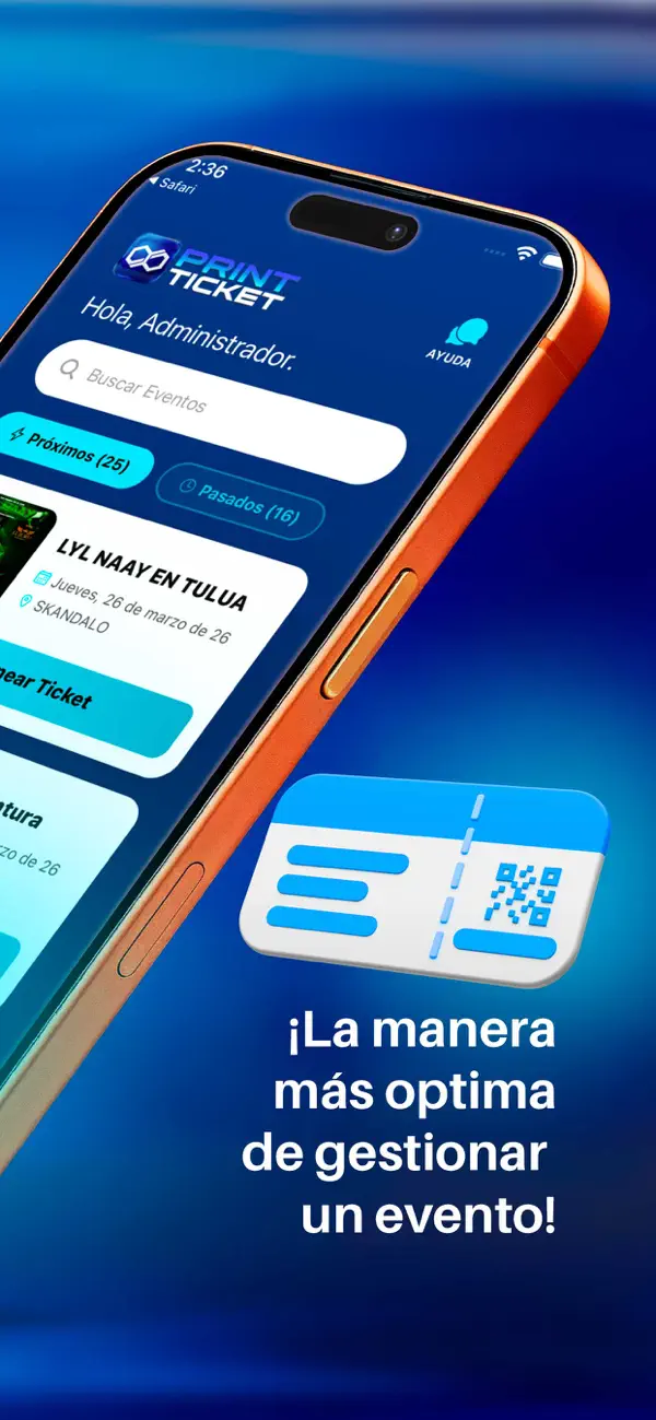 Screenshot #2 pour PrintticketScanner