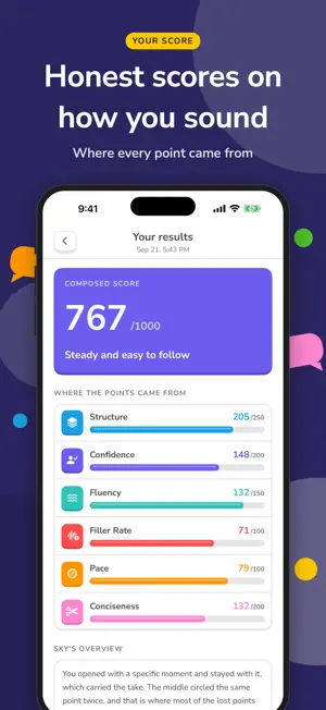 ComposedAI: Speaking Coach screenshot 4