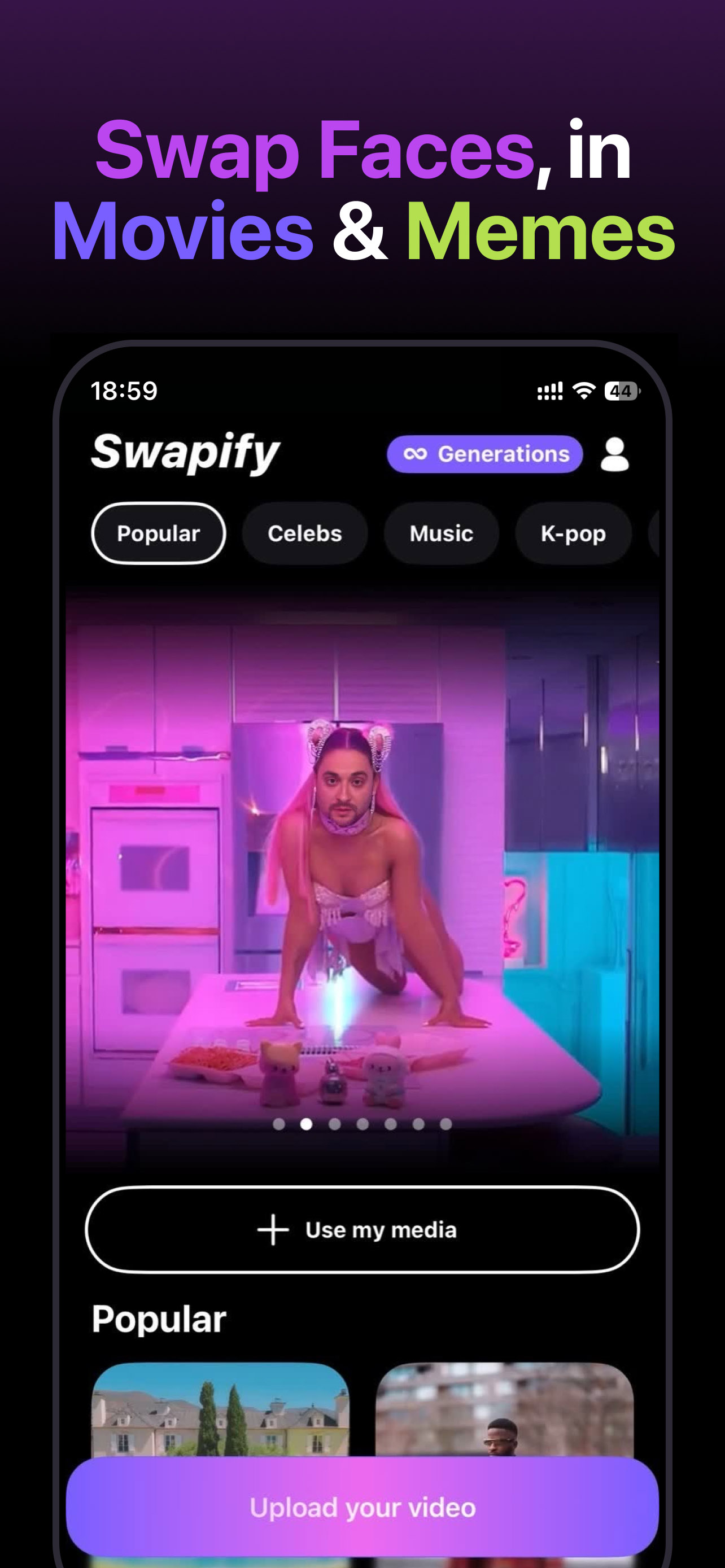 Swapify - Face Swap Video