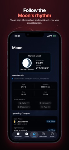 Planetary Retrogrades Screenshot 3 of 9