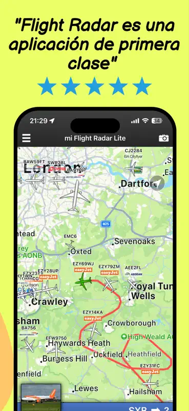 Flight Radar, Plane Tracker 24 screenshot 3 of 9