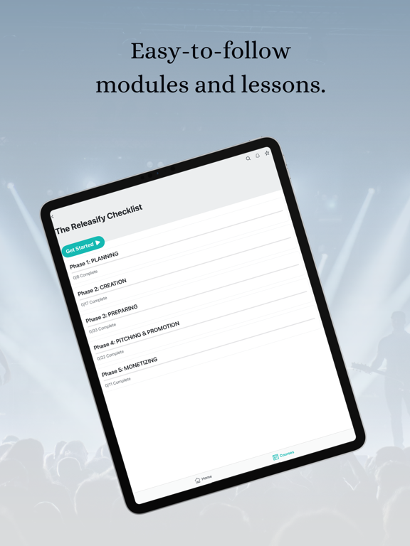 Releasify: Get Heard. iPad screenshot 6 - Music app