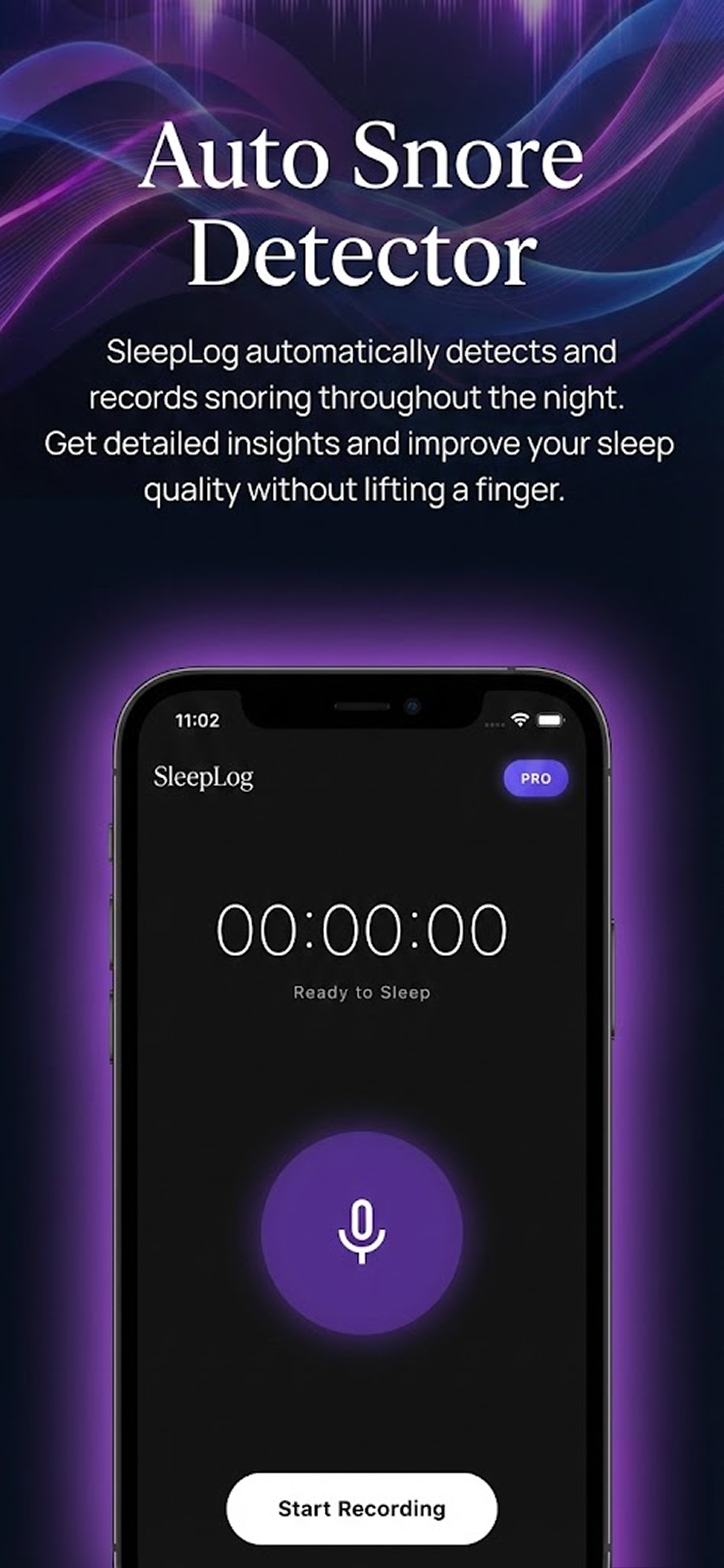 SleepLog: AI Snore Recorder screenshot 3