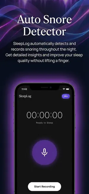 SleepLog: AI Snore Recorder screenshot 3