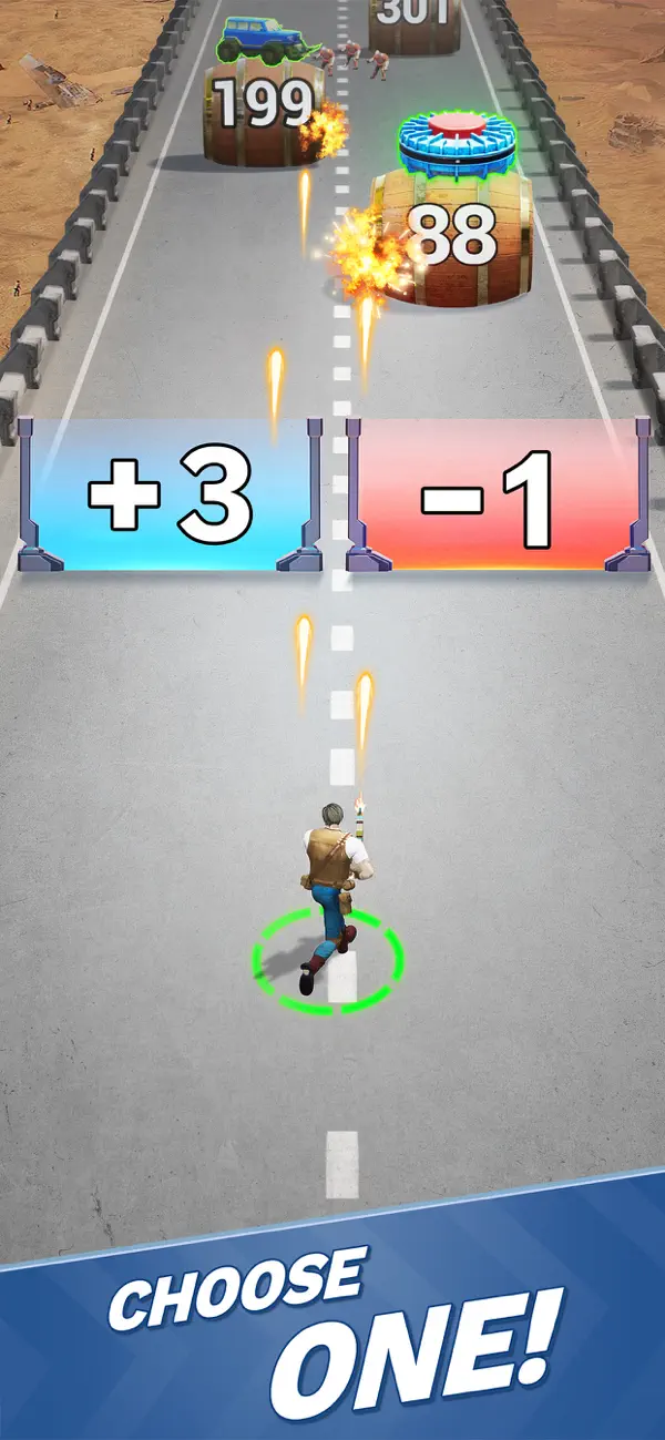 Zombie Waves-shooting game Hack screenshot 5 - game app interface