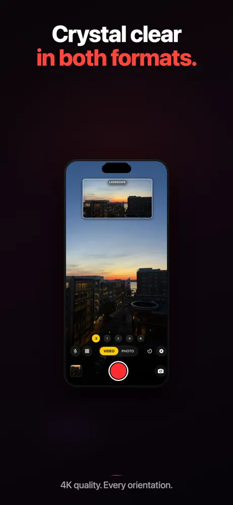 DualTake Cam 视频横竖双录应用截图