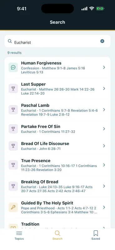 Catholic Sword Apologetics screenshot 4 of 5