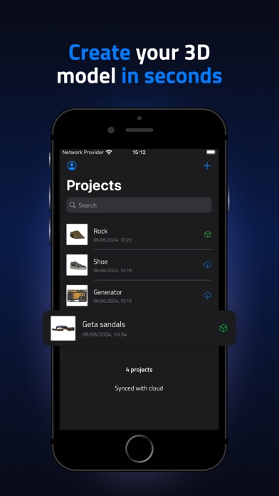 Screenshot 4 of 3DtoMe - Spatial 3D Studio App