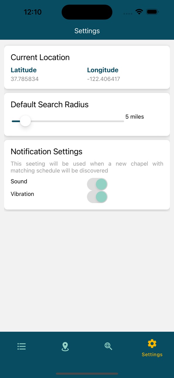 iPhone screenshot