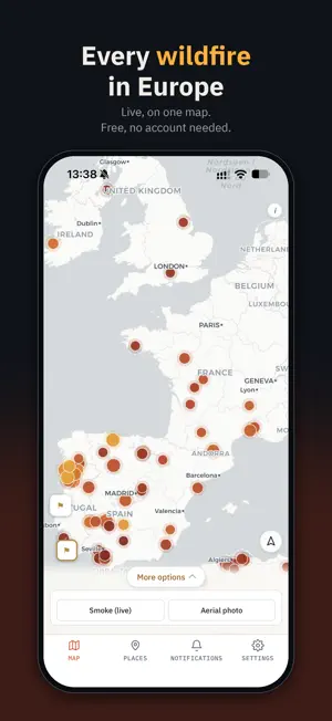 FireSignal - wildfires screenshot 2
