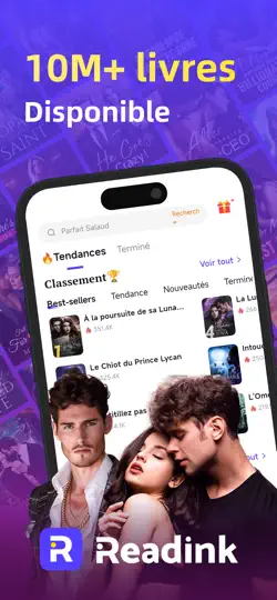 Capture d'écran de Readink – Histoires & Livres sur iPhone 1