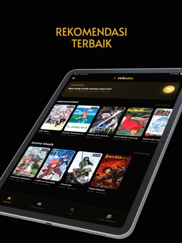 Wibuku : Anime Pro iPad screenshot 1