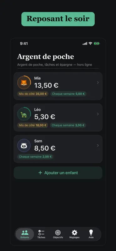 Argent de poche: carnet enfant screenshot 5 of 5