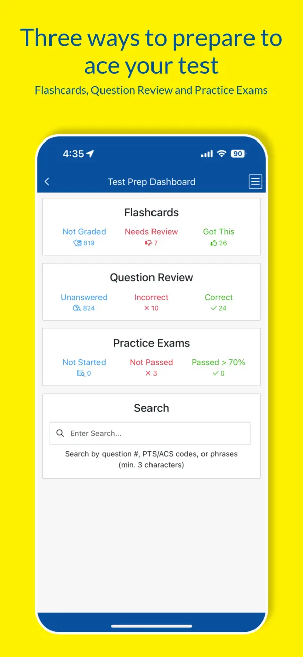 Screenshot #3 pour King Test Prep Companion