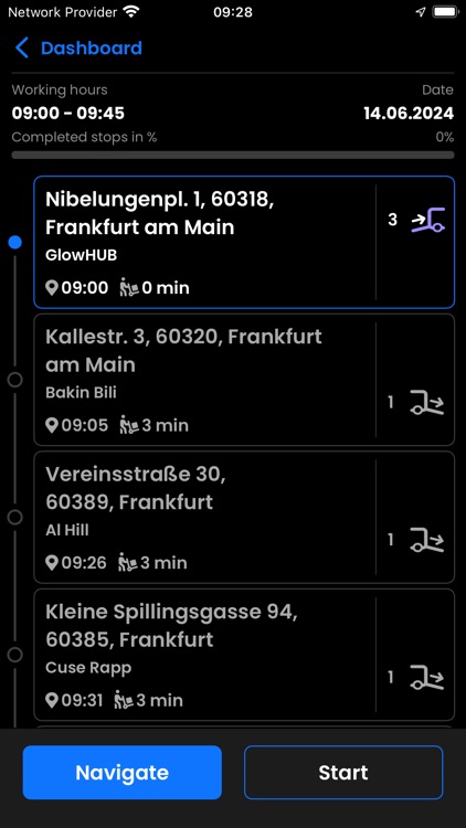 Courier App screenshot-4