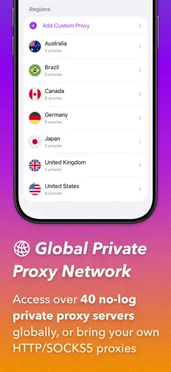 Capture d'écran de Psylo: Privacy Browser & Proxy sur iPhone 4