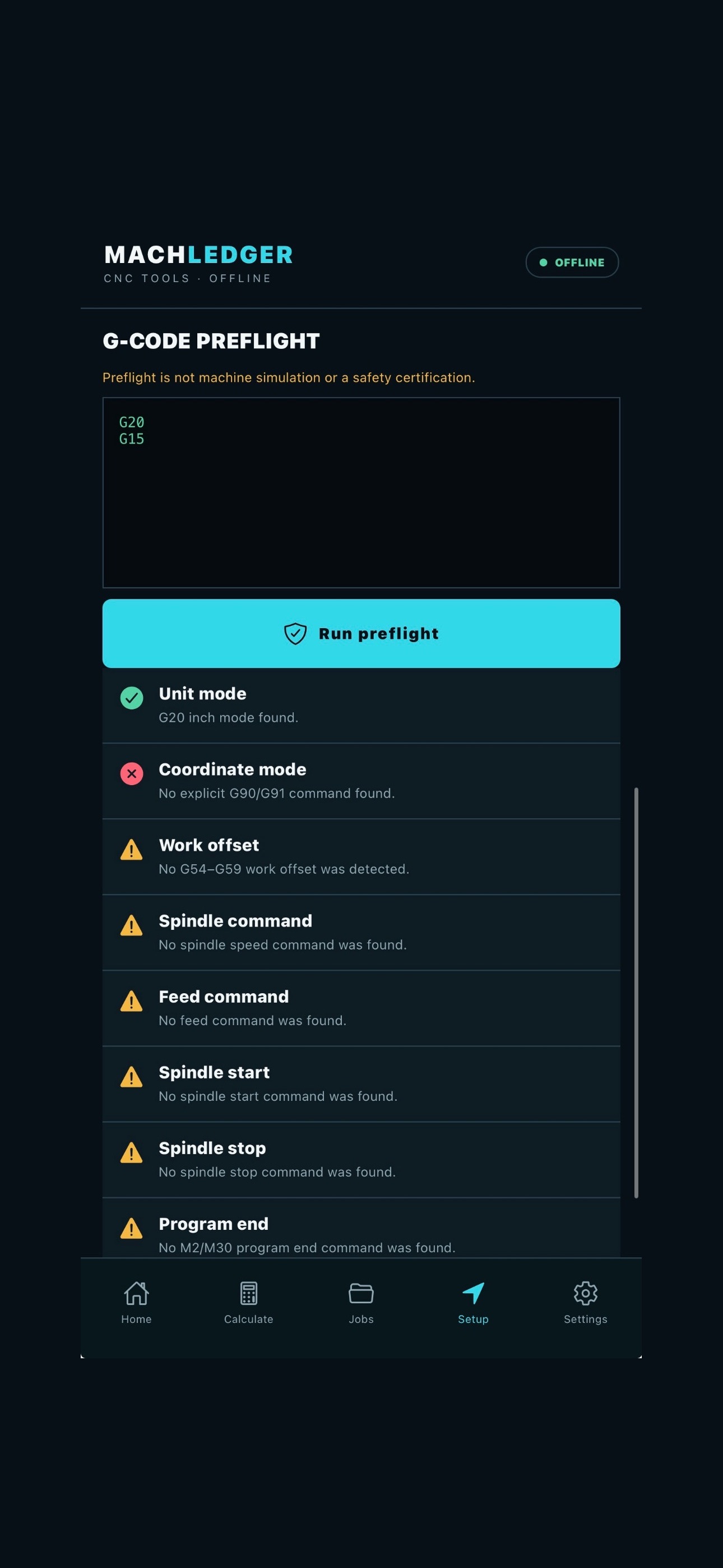 Screenshot 6 of MachLedger: CNC Tools