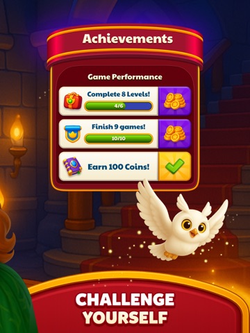 Trivia Wizard: Knowledge Games iPad screenshot