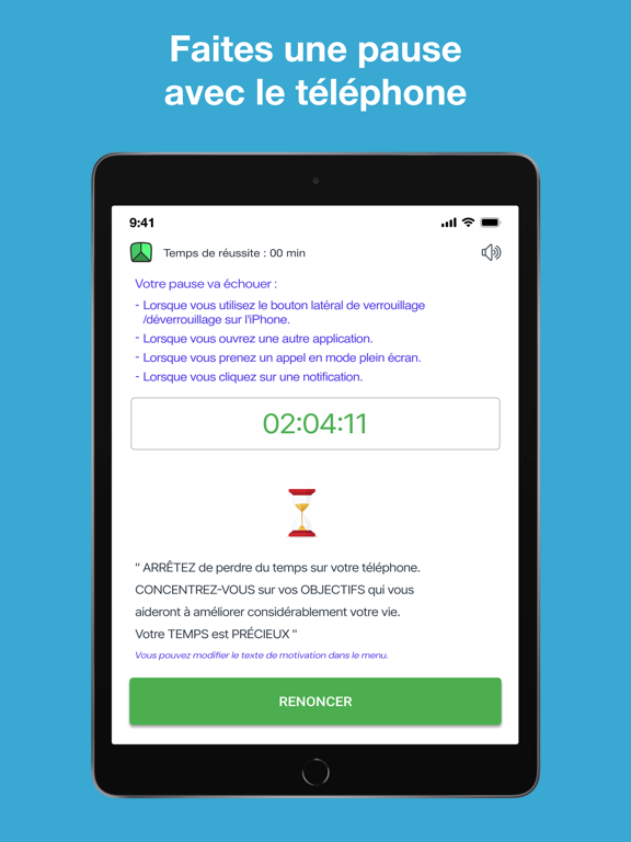 Screenshot #4 pour LifeFocus360:Minuterie Pomodor