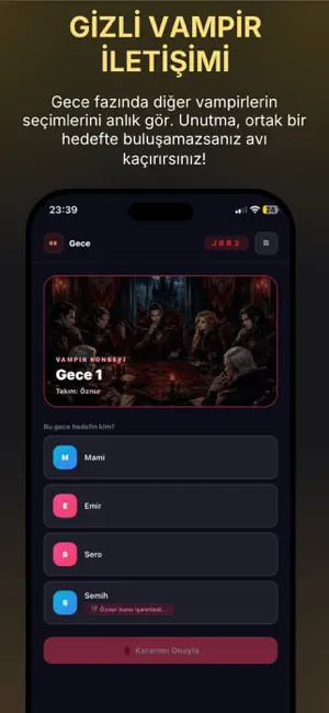 Vampir Köylü: Ekip Oyunu screenshot 3