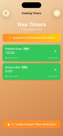 Baking Timer screenshot