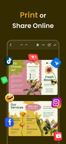 Brochure Maker: Create Catalog iPhone screenshot
