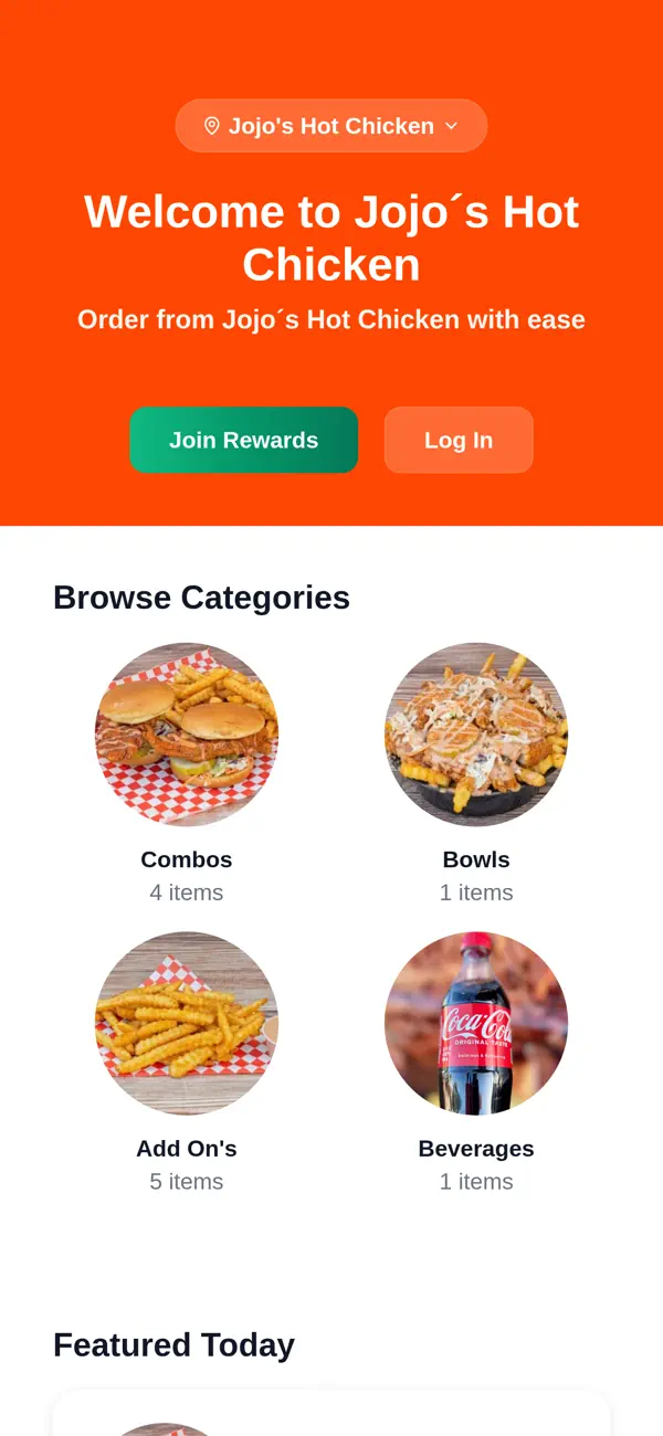 Screenshot #1 pour Jojo's Hot Chicken