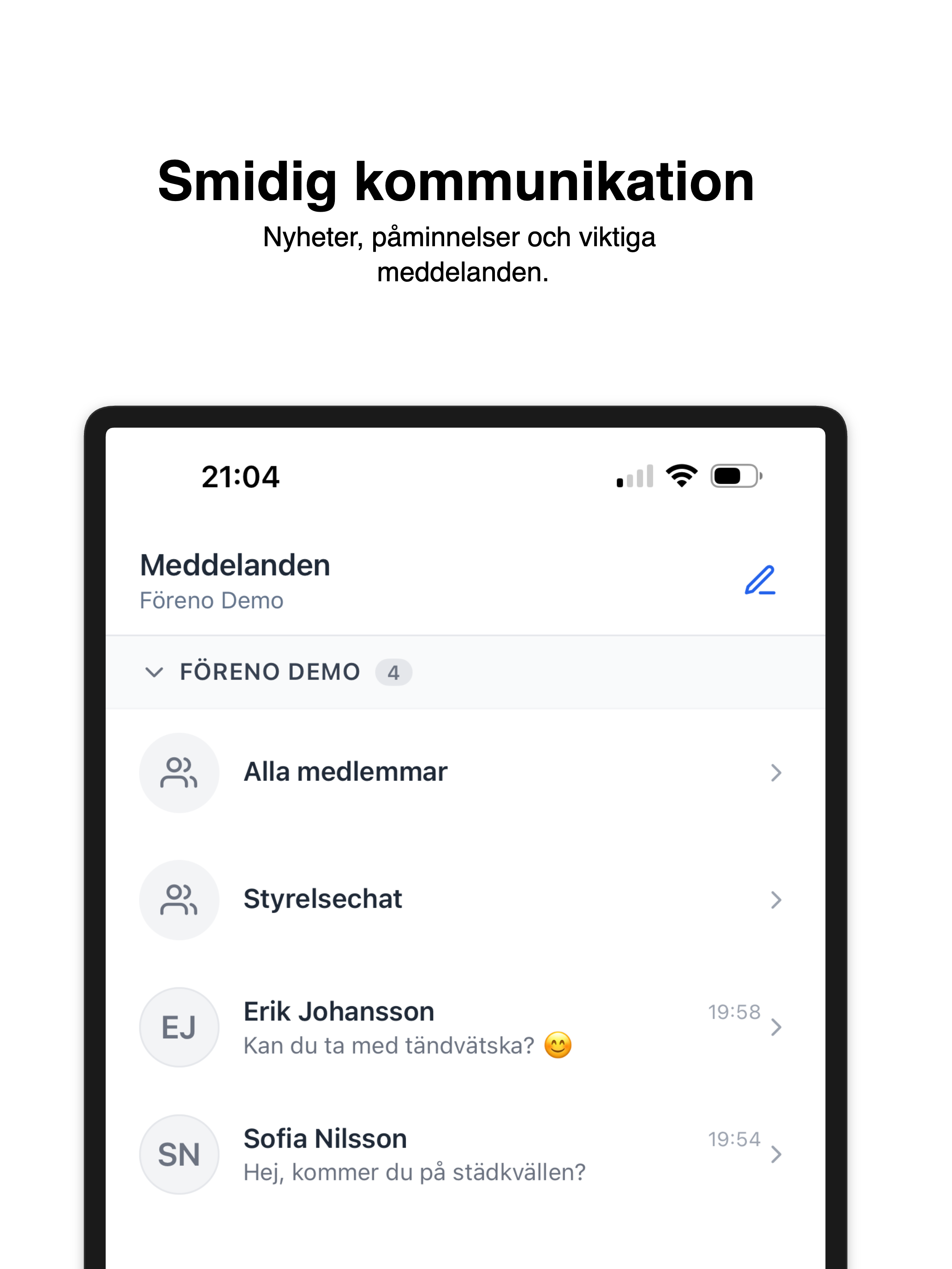 Föreno - Föreningsappen screenshot 9