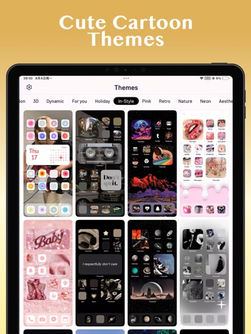 Cool Maker: Wallpaper & Font iPad screenshot