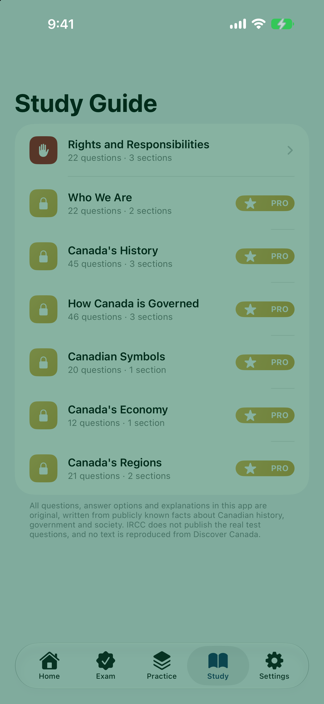 Citizenship Test Prep: Canada screenshot 4
