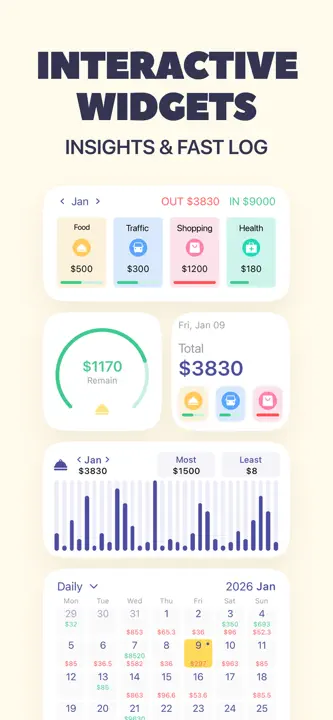 Budget appのスクリーンショット（2/10）