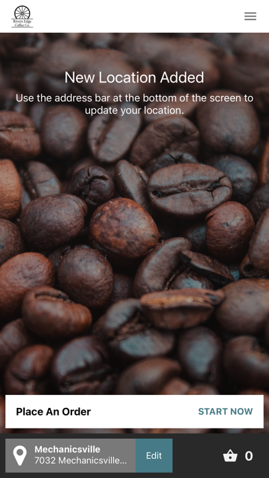 Rivers Edge Coffee Co Screenshot
