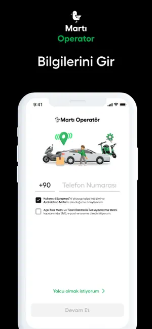 Martı: Operatör iPhone screenshot 3