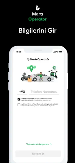 Martı: Operatör iPhone Ekran Görüntüsü 3