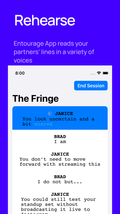 EntourageAI Screenshot