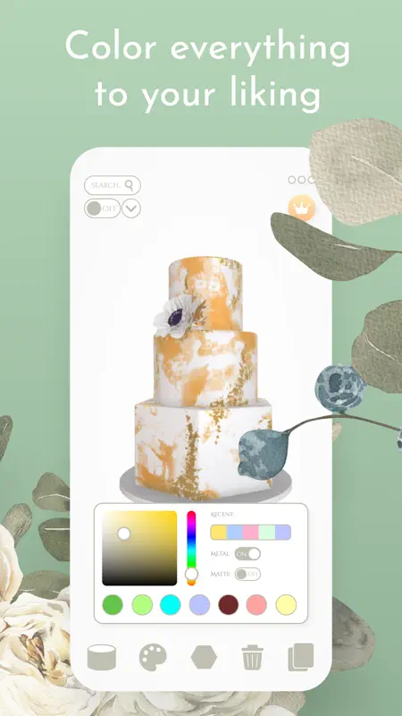 Bakely Wedding Cake Decorating screenshot 5 of 7