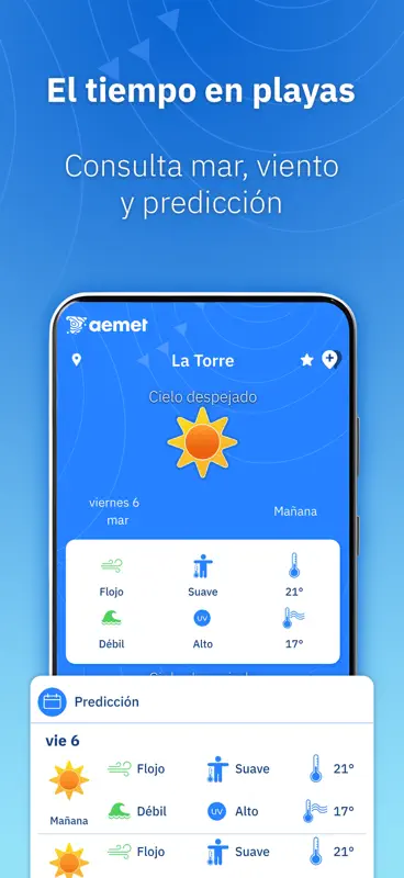 Aemet: Weather and radar Spain screenshot 6 of 8