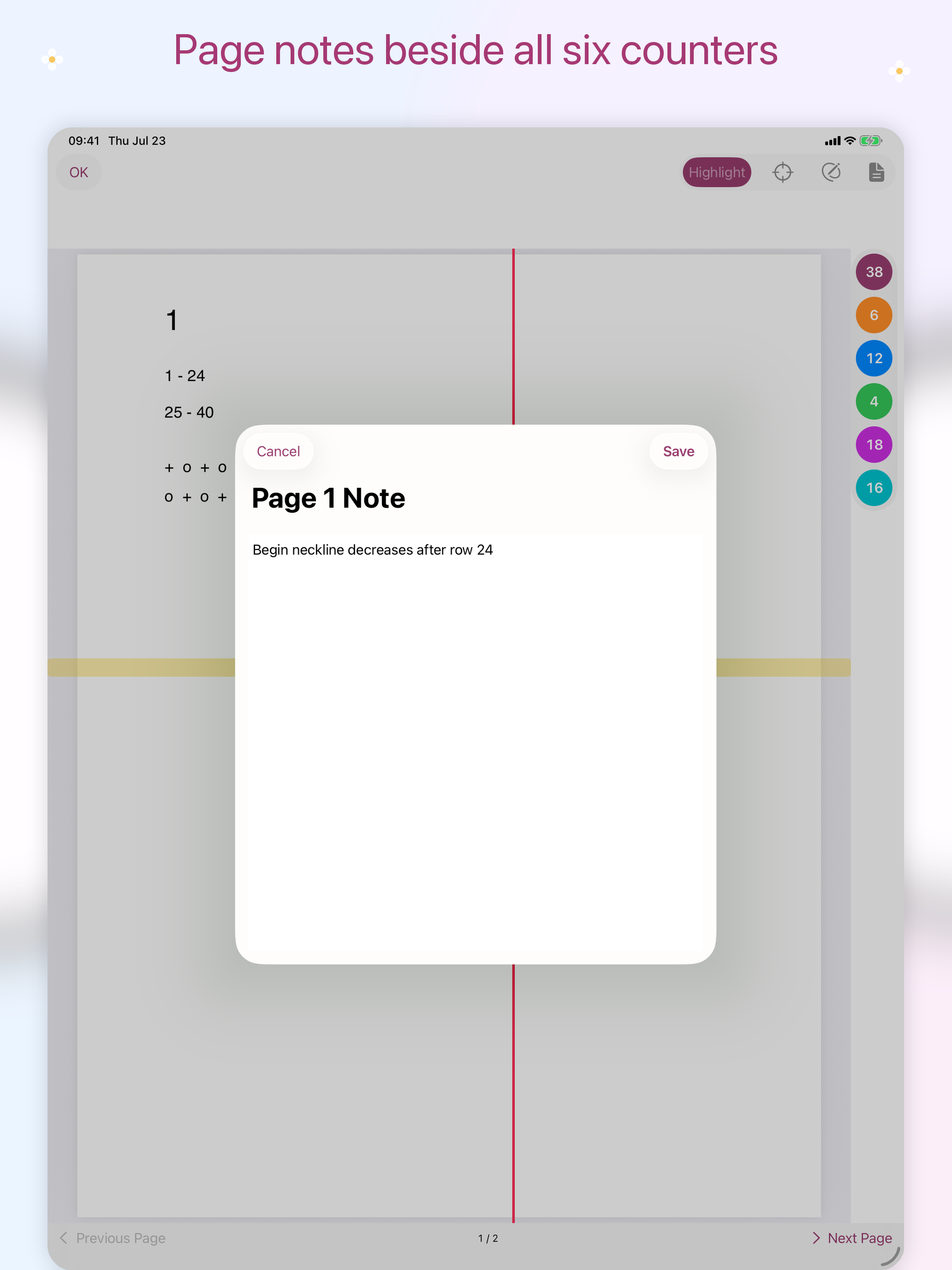 KnitNote: Knitting Companion screenshot 7
