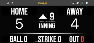 BT Baseball Scoreboard Screenshot 8 of 10
