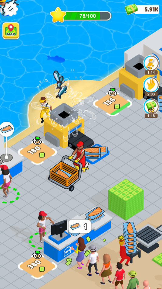 #3. Mastery Fisherman - Simulation (iOS) 来自: ONIGIRI GAMES