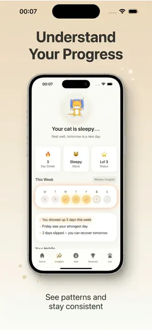 Habit Tracker: Pet & Self Care screenshot 2