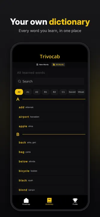 Trivocab screenshot 6