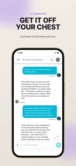 Verbalyze: Vent & AI Companion screenshot 1