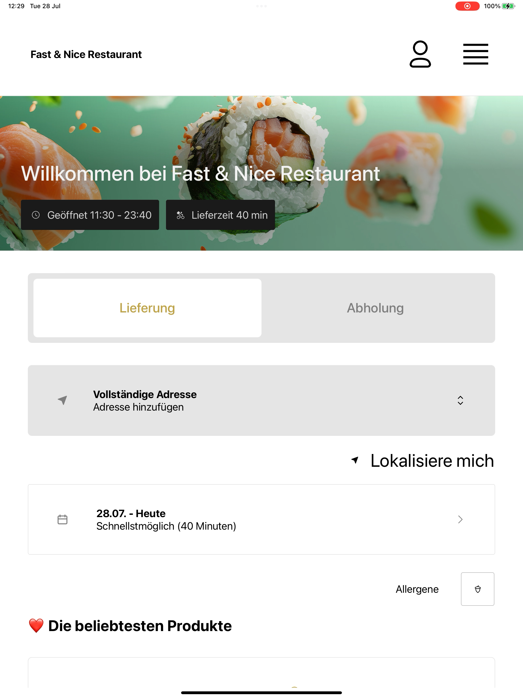 Fast & Nice Restaurant screenshot 10