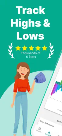 Bipolar Mood Tracker°: Screenshot 1 von 7
